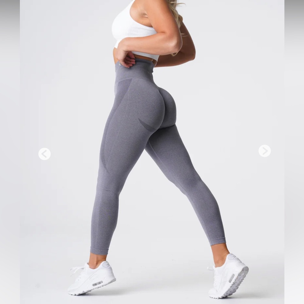 NVGTN Grey Contour Seamless Leggings